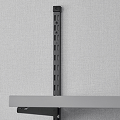 棚柱ダブル （ホワイト・ブラック）