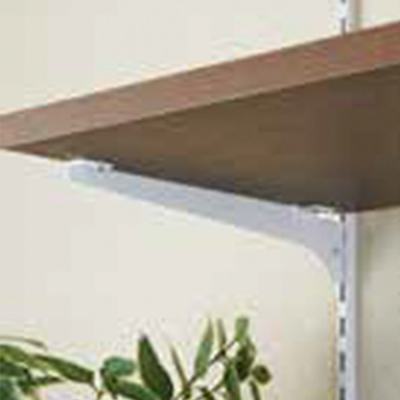 棚柱用アーム （ホワイト・ブラック）